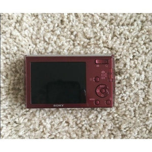 Sony Cyber-shot DSC-W510 12.1MP Digital Camera Red