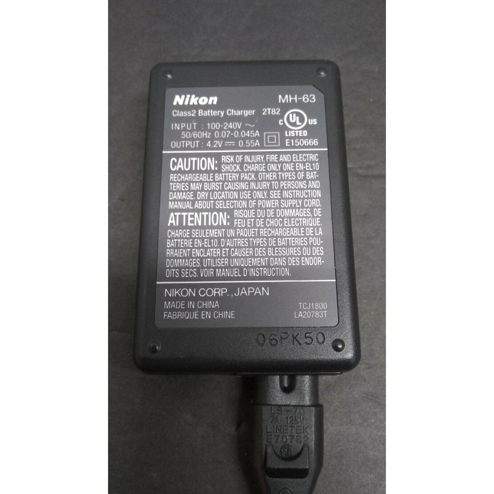 Nikon Coolpix MH-63 Battery Charger