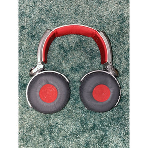Sony MDR-X10 Foldable Headphones - Red/Silver