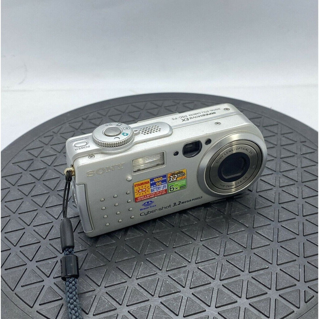 Sony Cyber-shot DSC-P5 3.2MP Digital Camera - Silver