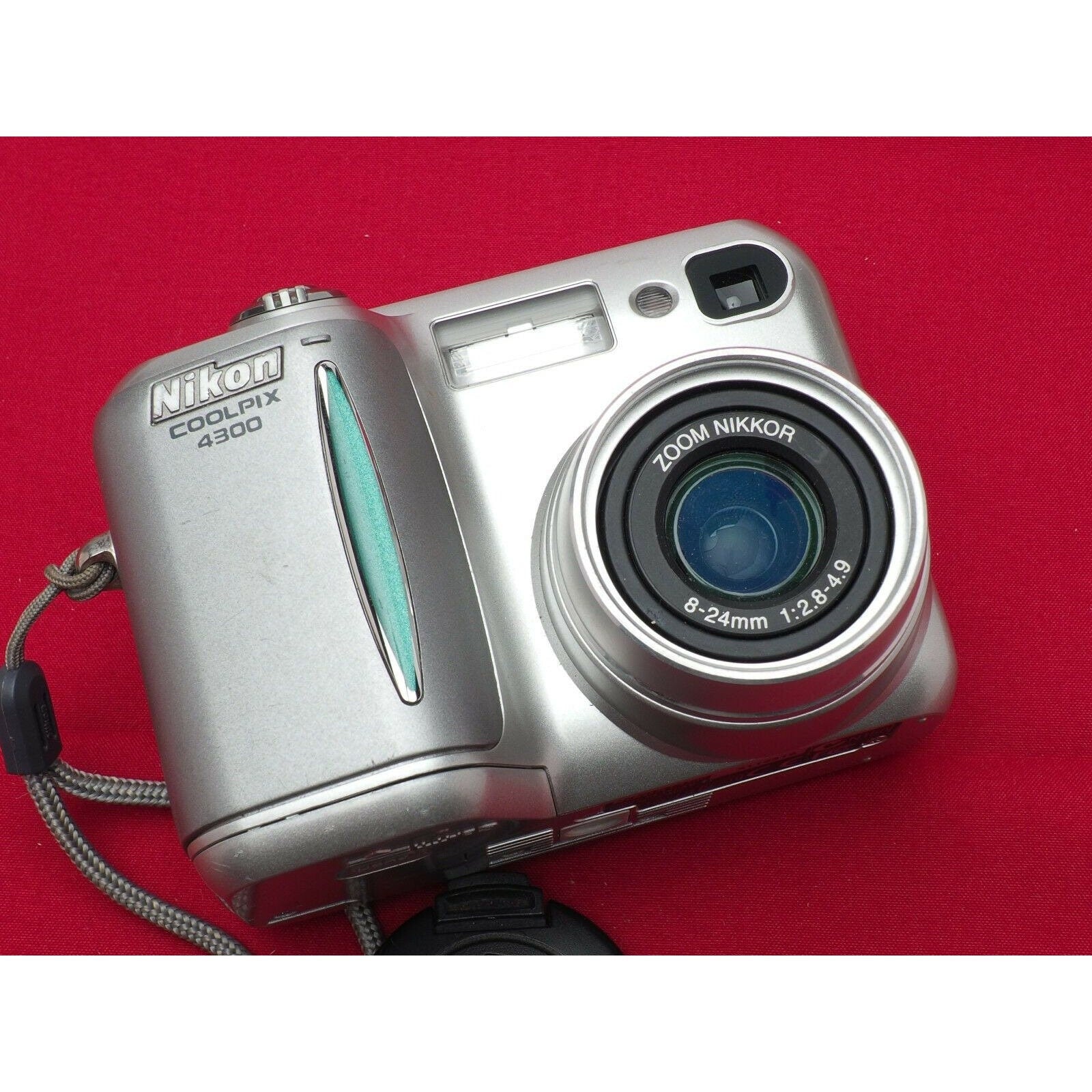 Nikon Coolpix 4300 3x Optical Zoom 4.0MP Silver Digital Camera