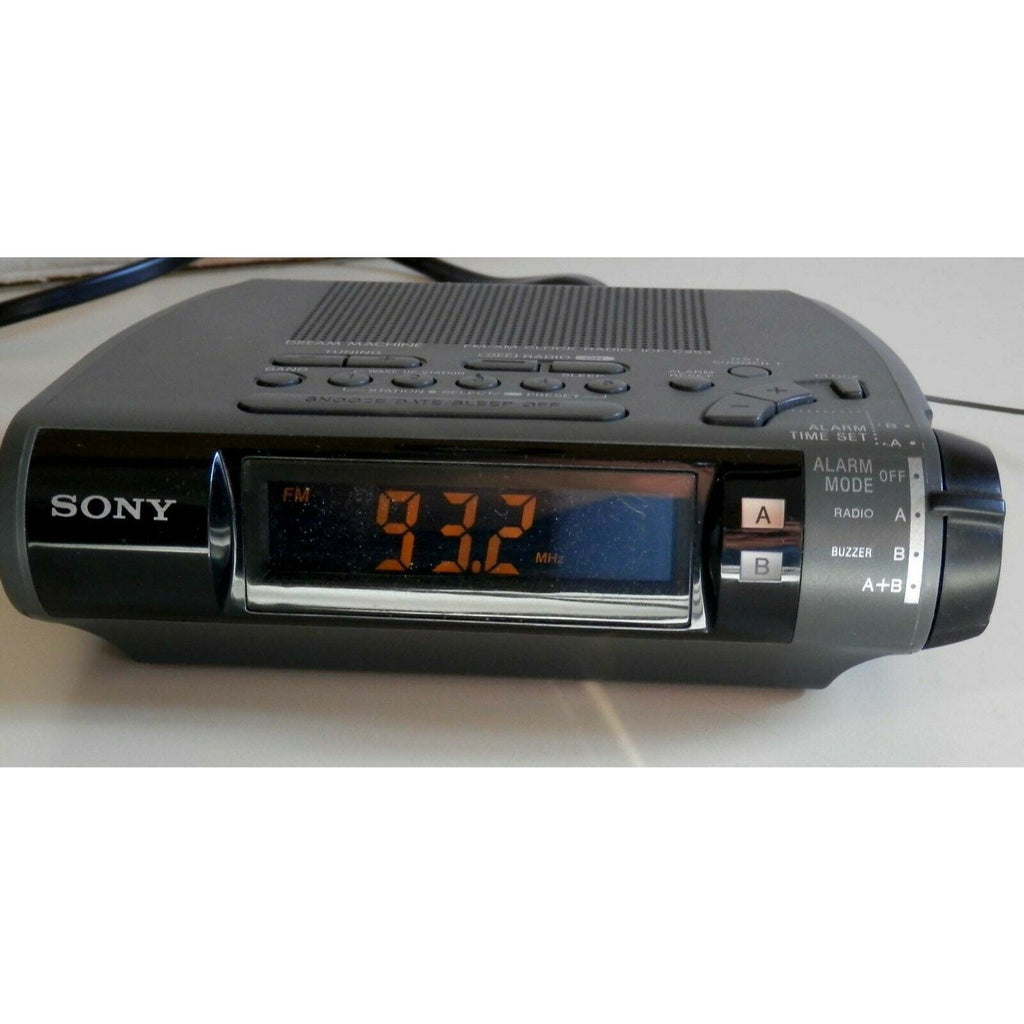 Sony Dream Machine ICF-C253 Dual Alarm Clock AM FM Radio