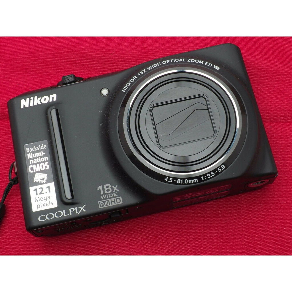 Nikon COOLPIX S9100 12.1MP Digital Camera Full HD 18x Wide HDMI