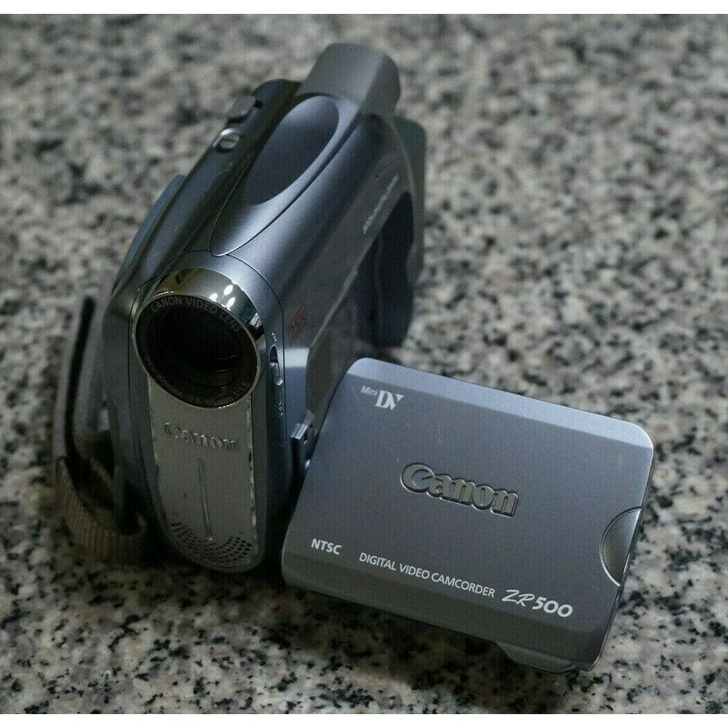 Canon ZR500 Mini DV Camcorder NTSC 25x Video Transfer