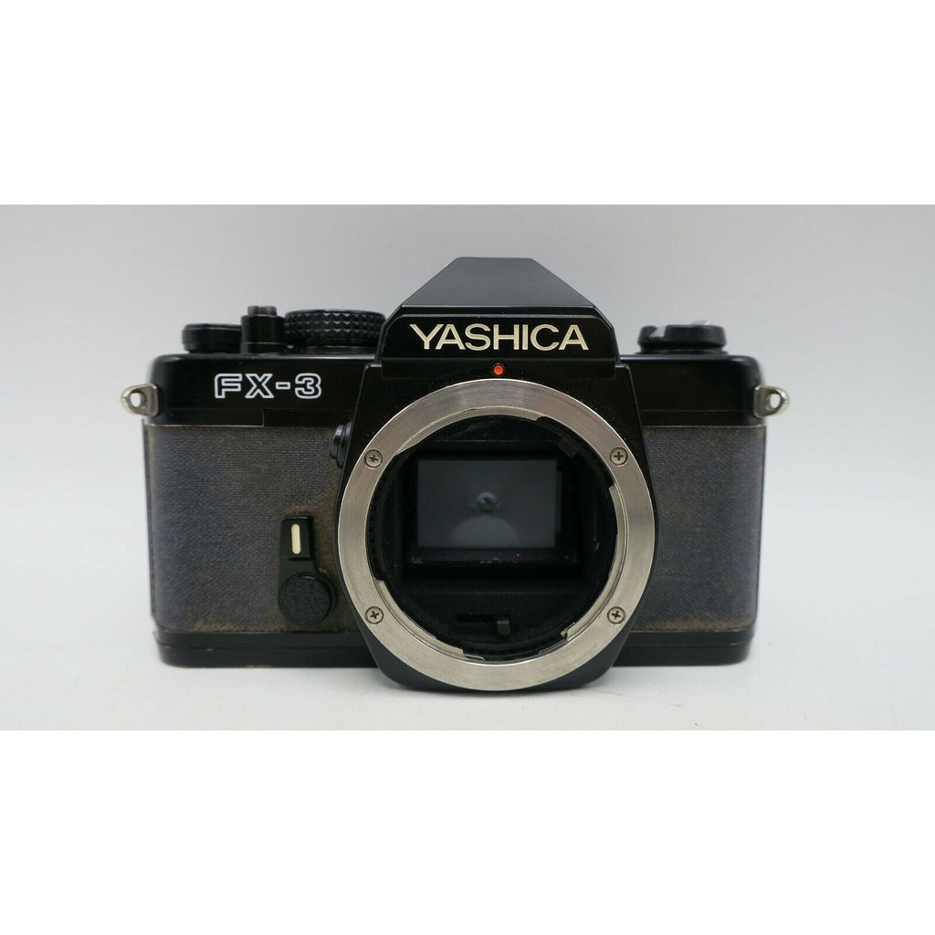 Yashica FX-3 35mm Film SLR Camera Body - Black Body Only