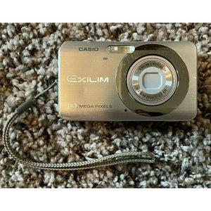 Casio EXILIM ZOOM EX-Z80A 8.1MP Digital Camera - Silver
