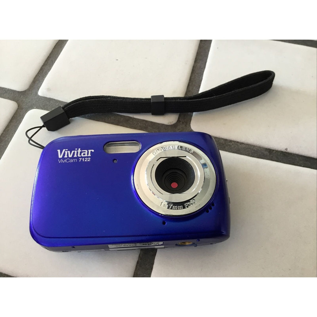 Vivitar ViviCam 7122 7.1MP Digital Camera - Blue