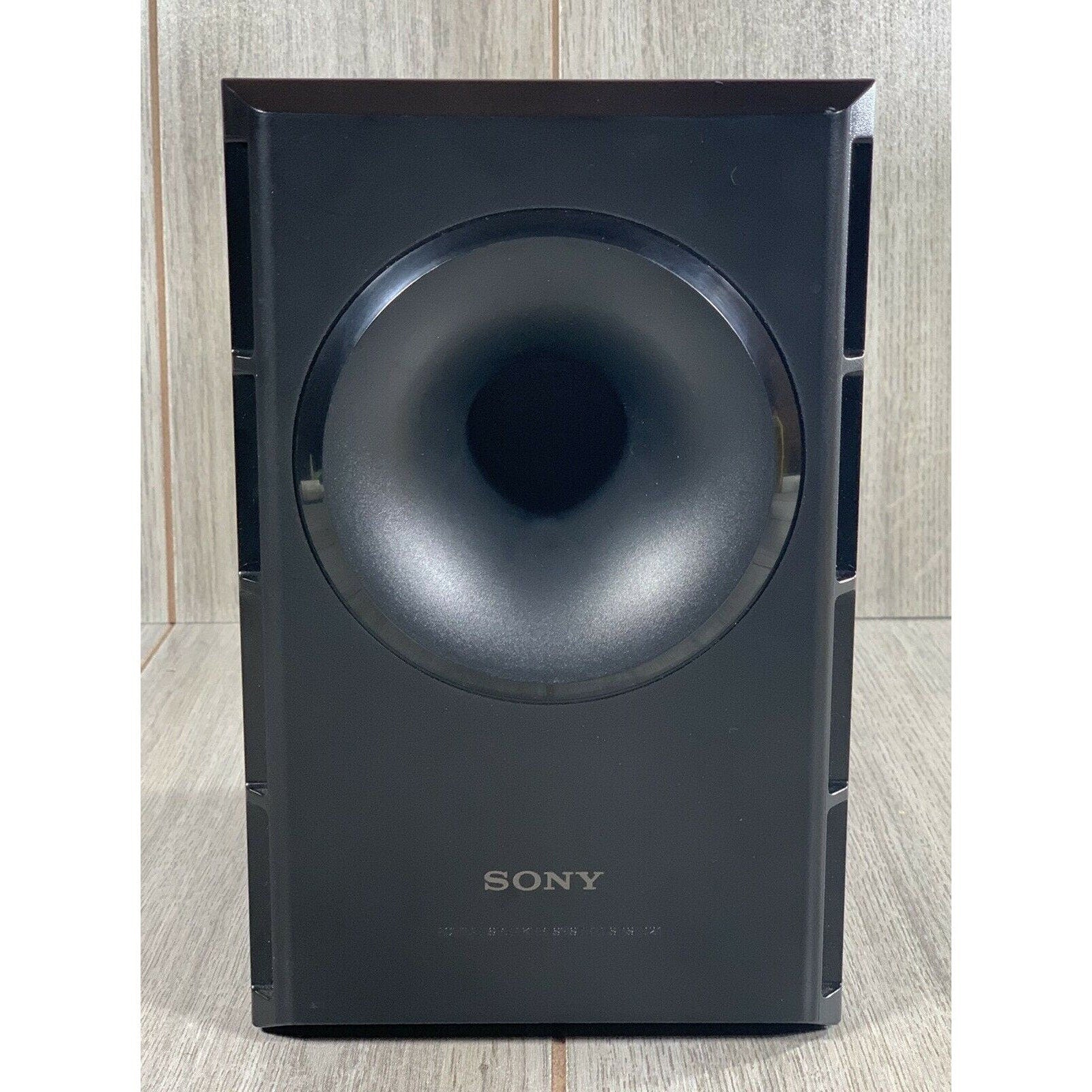 Sony SRS-D21 Speaker System Unit Black Sound Power 120V 60Hz Subwoofer