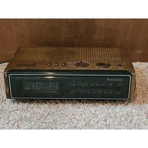 Panasonic Wood grain Digital AM FM Radio Alarm Clock RC-6115
