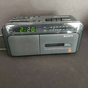 Sony Dream Machine ICF-C600 AM/FM Radio Cassette Tape Player Alarm Clock