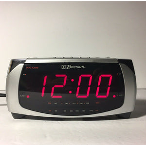 Emerson Model CK5250 Dual Alarm Clock Am/Fm Radio Tuner