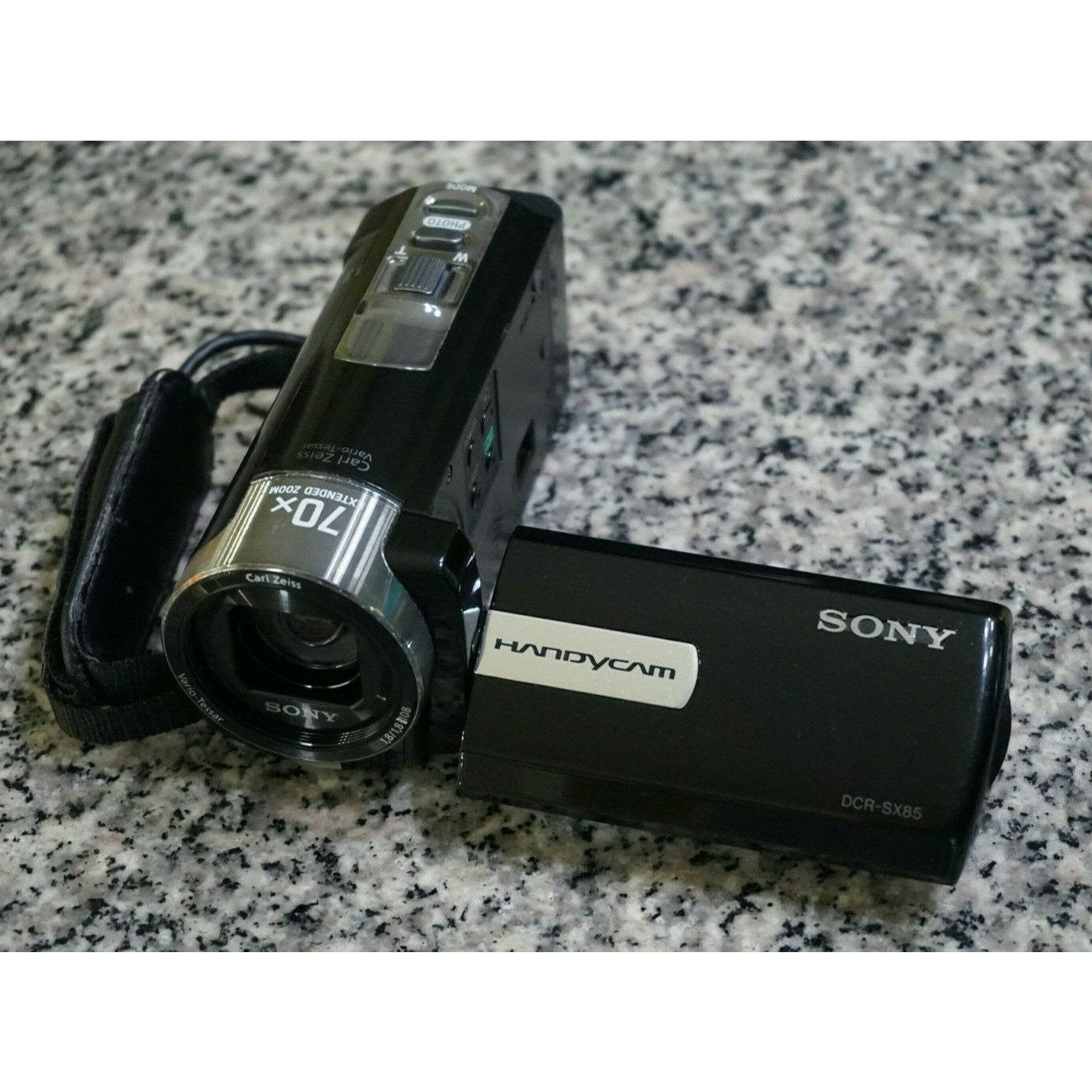 Sony DCR-SX85 480p Handycam Flash Camcorder Black 60x