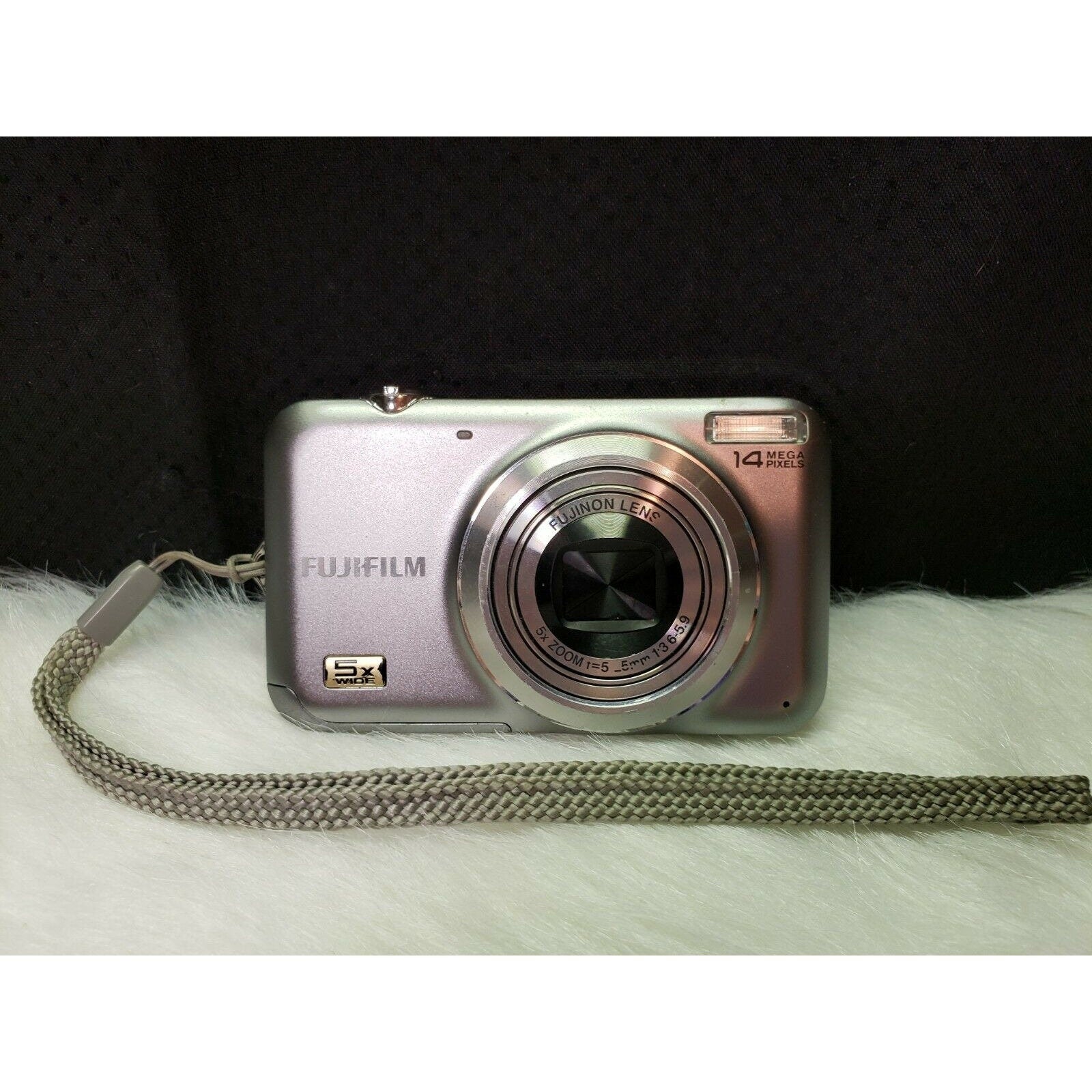 Fujifilm FinePix JX250 14MP Digital Camera with 5x Wide Angle Optical - Silver