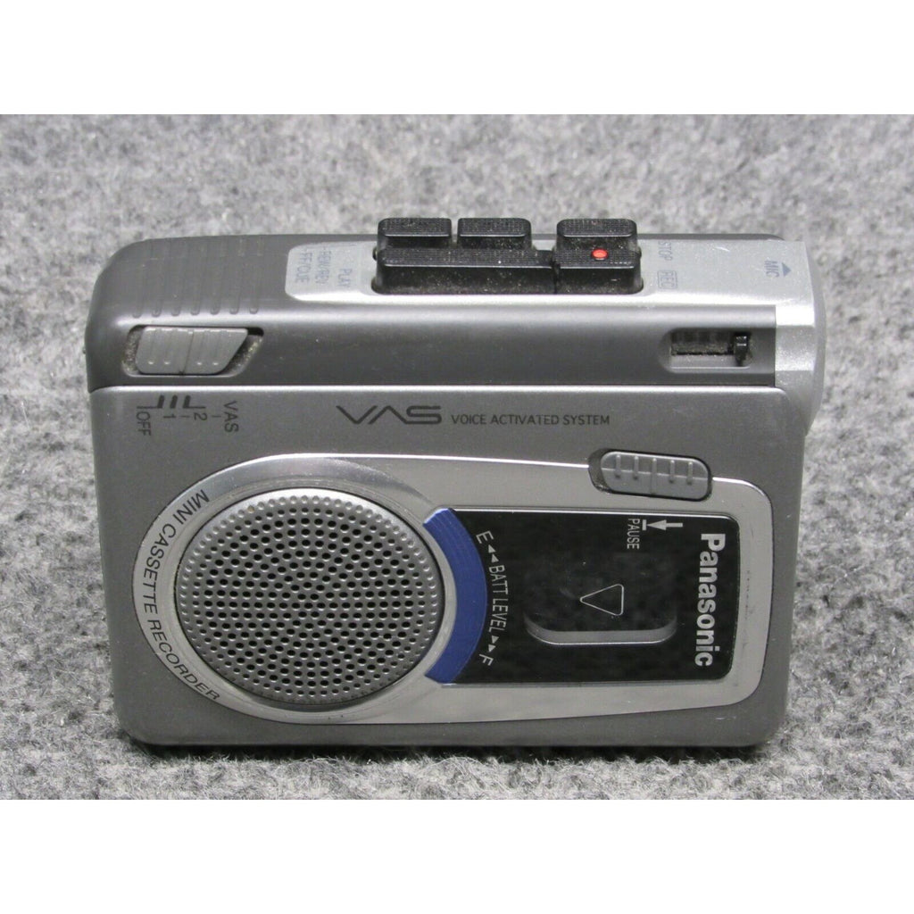 Panasonic RQ-L30 Voice Activated System Handheld Mini Cassette Recorder